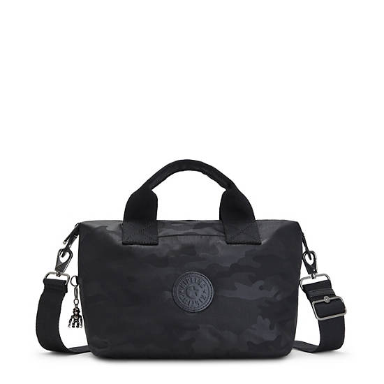 Kipling Kala Handbag Mini Väska Svarta Camo | SE 1894WN